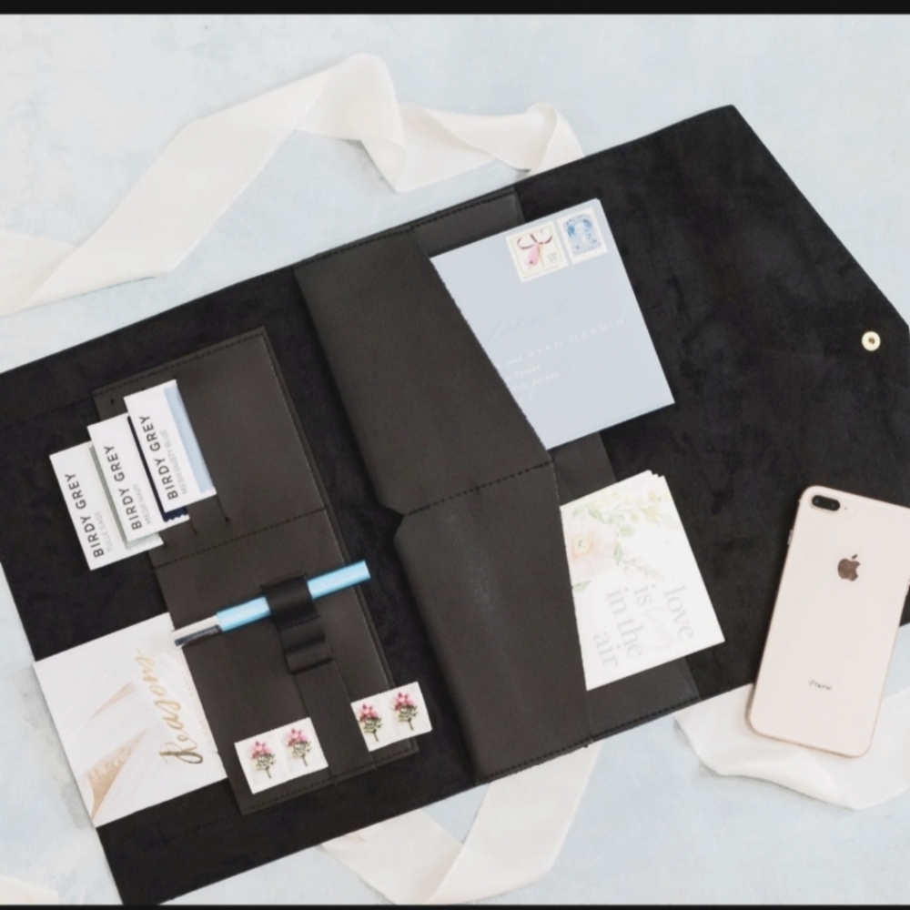 NWOT Glass Ladder & Co. The Megan Portfolio Clutch